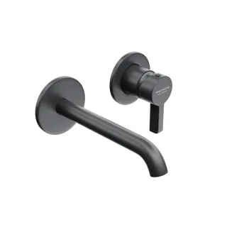 Встраиваемый смеситель для раковины Kerama Marazzi Linea 71028EKM.01.093 чёрный матовый